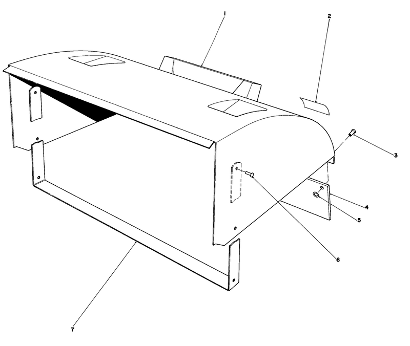Deflector Assembly Model No 59142 optional