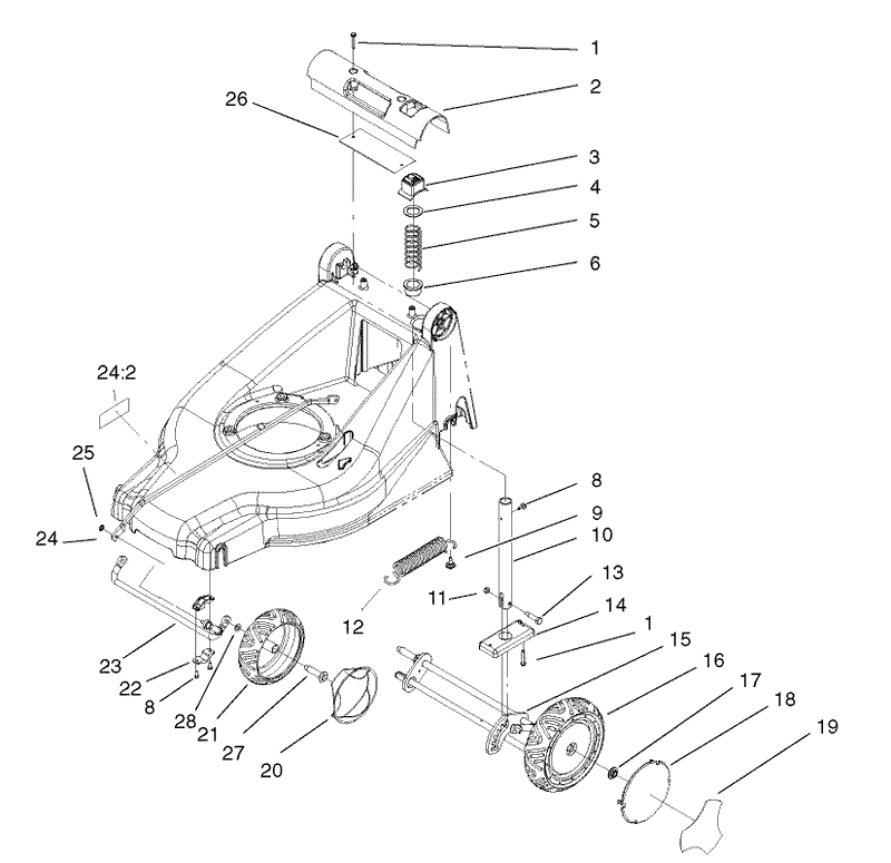 HOC and Wheel Assembly