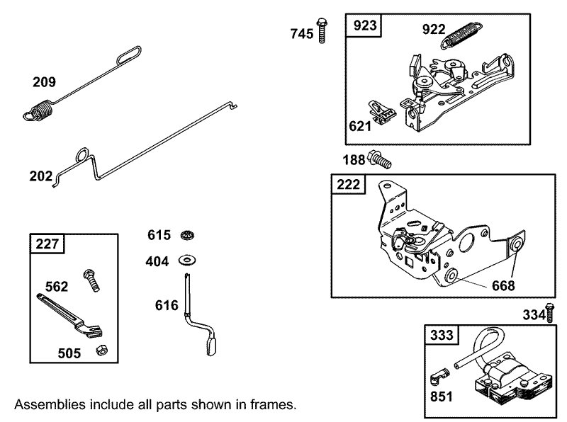 Governor Assembly Briggs and Stratton 12F802 1770 B1
