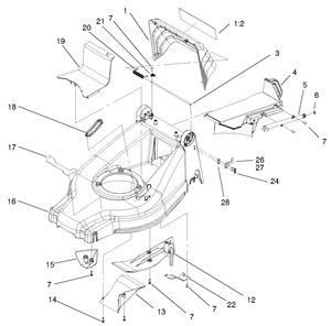 Deck Kickers and Recycler Plug Assembly