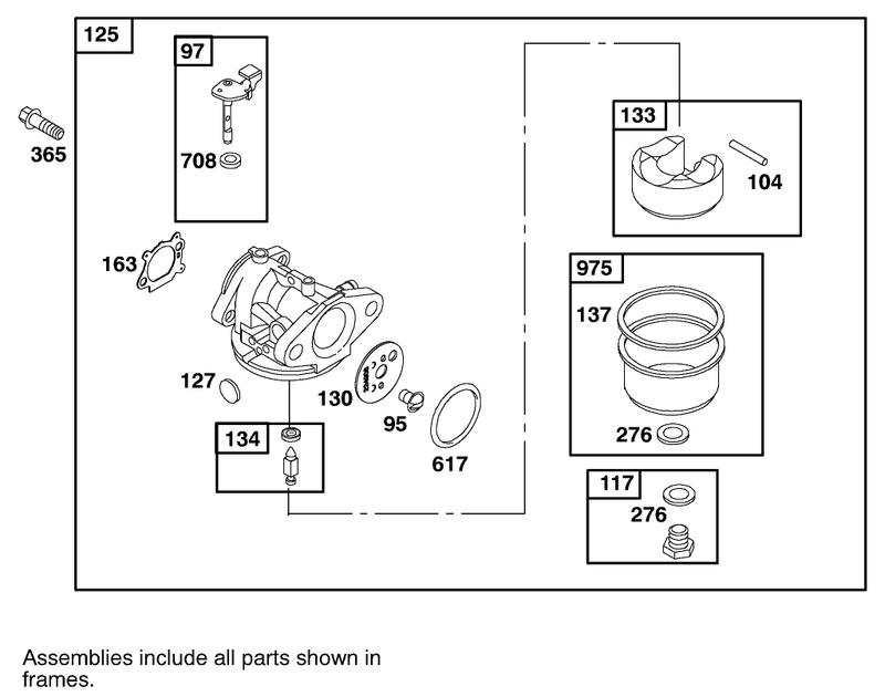 Engine Briggs and Stratton Model 12f802 1769 B1
