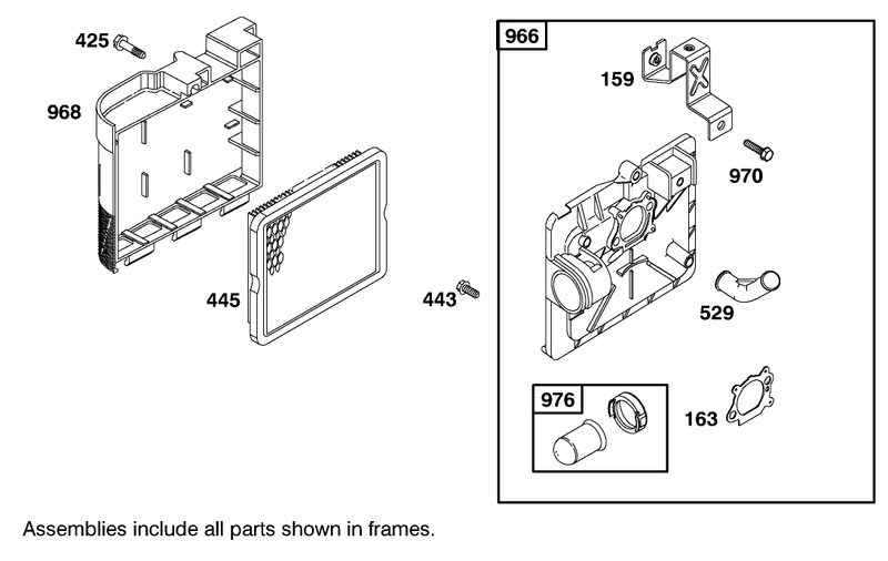 Engine Briggs and Stratton Model 12f802 1769 B1