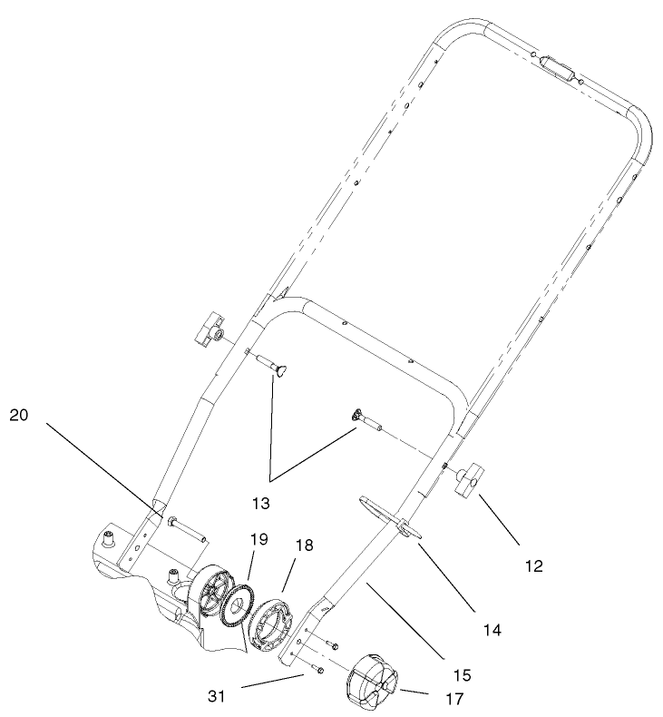 Lower Handle And Control Assembly