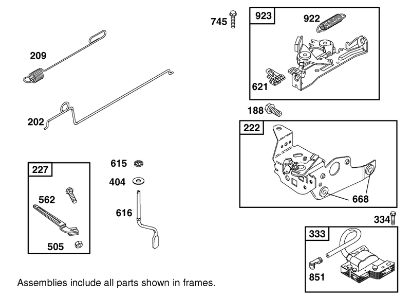 Governor Assembly Briggs And Stratton Model 12f802 1770 B1