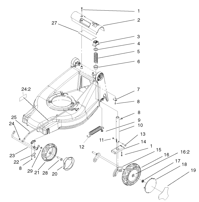 Hoc And Wheel Assembly