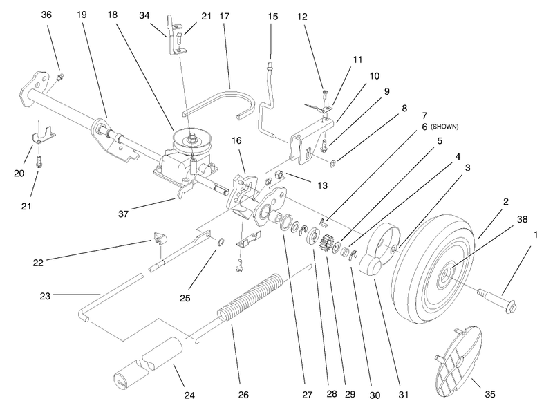 Rear Axle Assembly