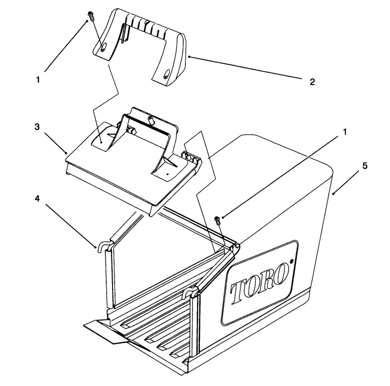 Grass Bag Assembly