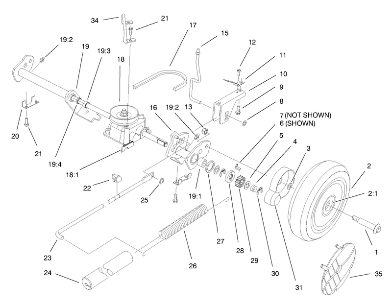 Deck Suspension Assembly