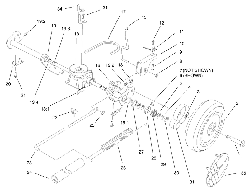 Deck Suspension Assembly