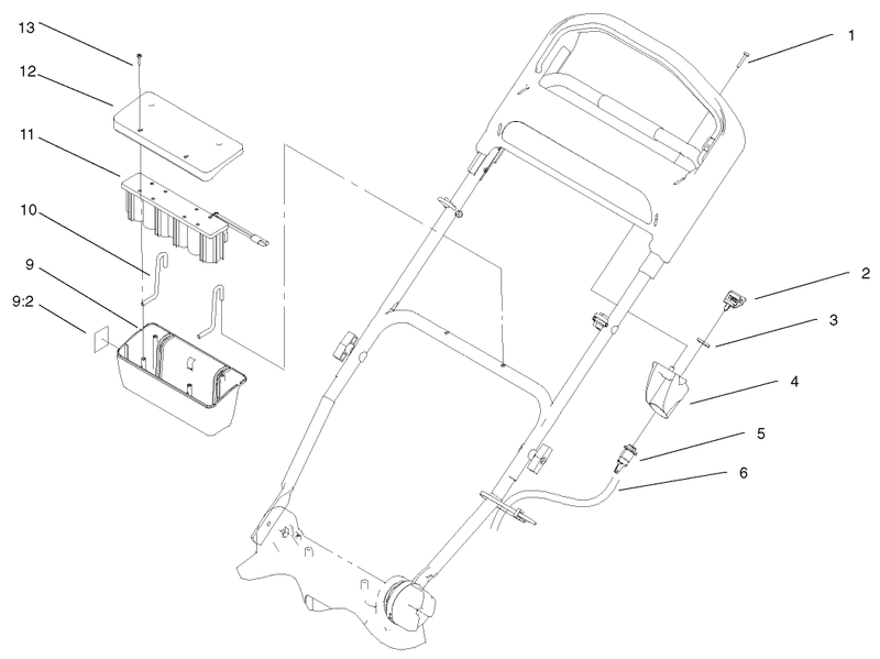 Electric Start Components Assembly
