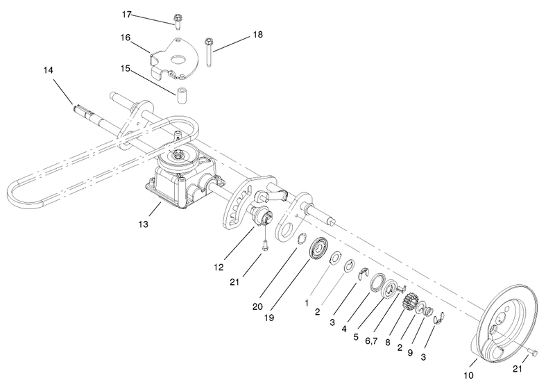 Gearcase And Drive Assembly