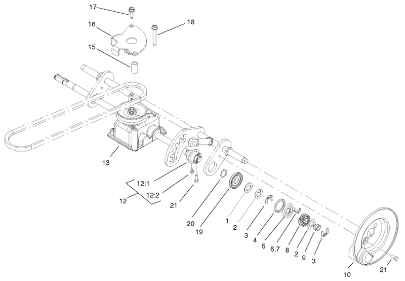 Gearcase And Drive Assembly