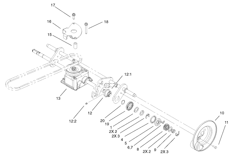 Gear Case and Cover Assembly