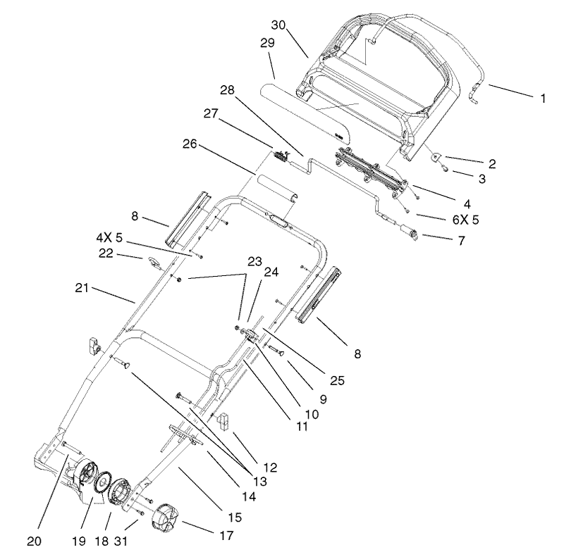 Handle and Control Assembly