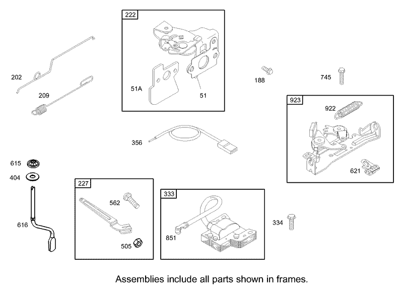 Governor Assembly Briggs and Stratton Model 122602 0120 E1