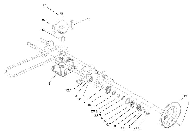 Gear Case and Cover Assembly
