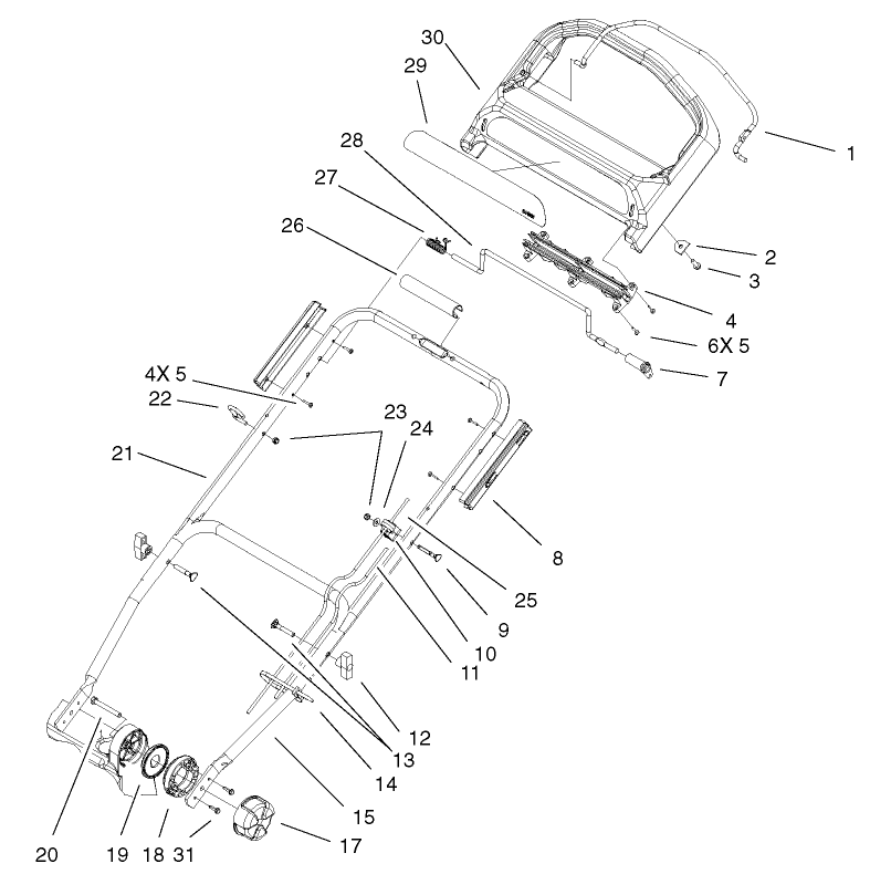 Handle and Control Assembly