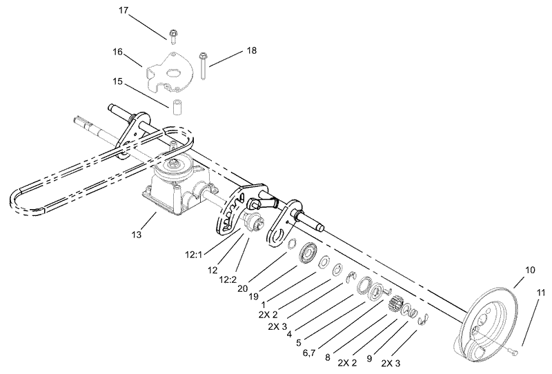 Gear Case and Cover Assembly