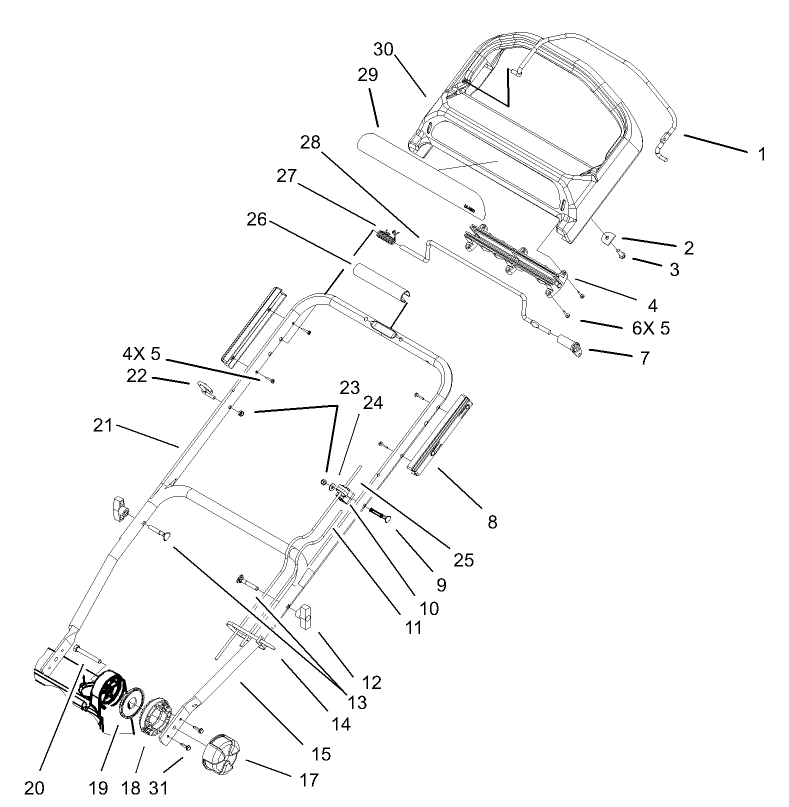 Handle and Control Assembly