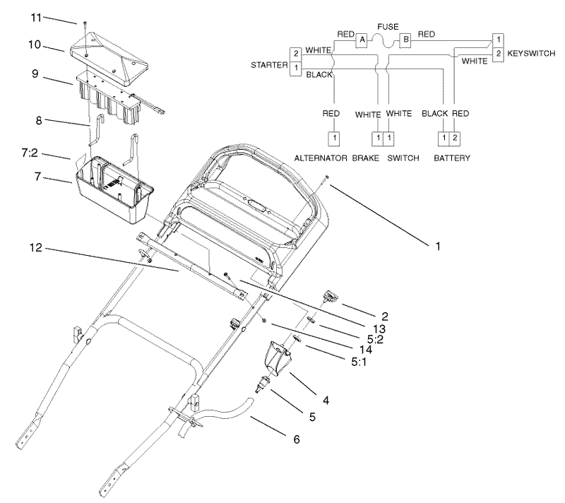 Electric Start Assembly