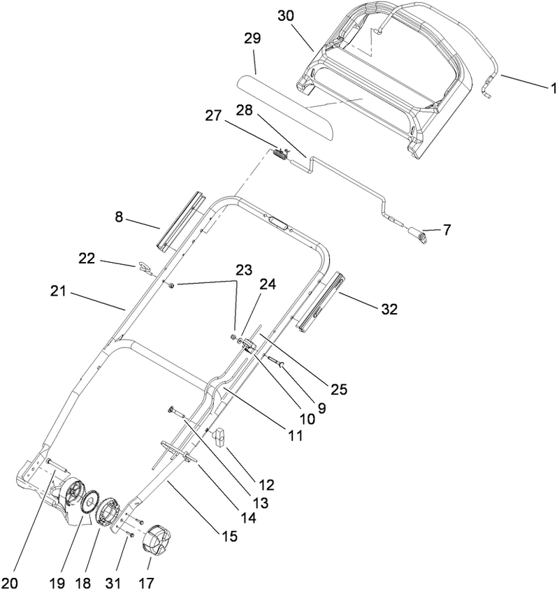 Handle and Control Assembly