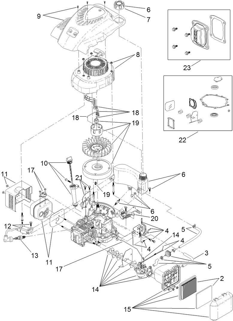 Engine Assembly No 119 1989