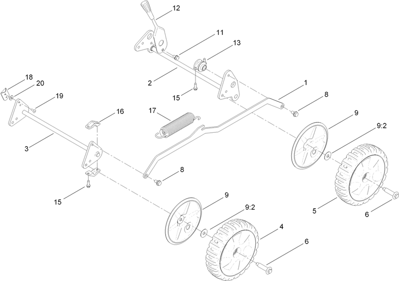 Traction Height of Cut and Suspension Assembly