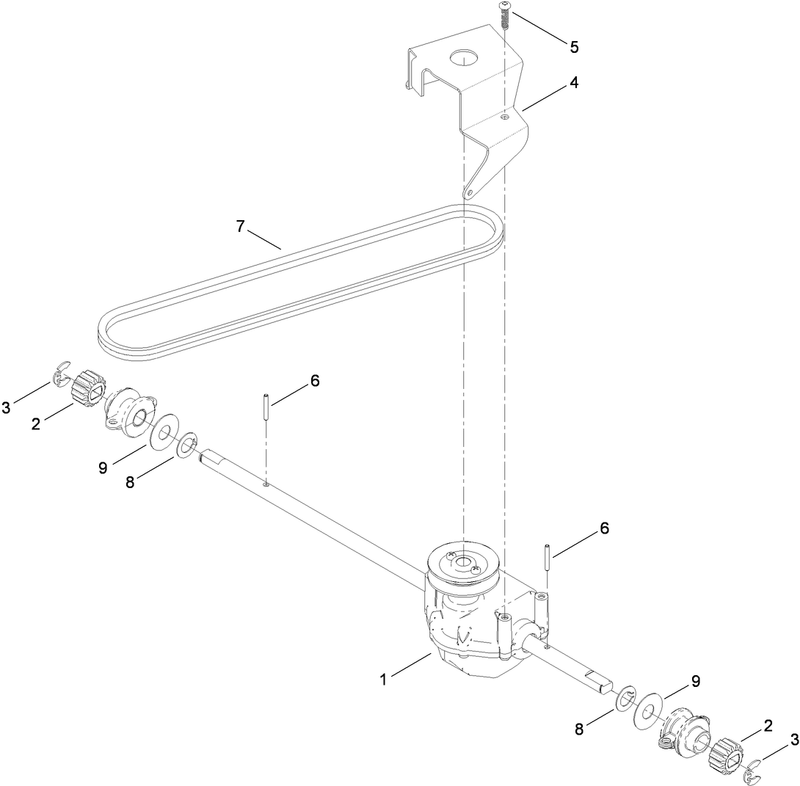 Transmission and Belt Assembly