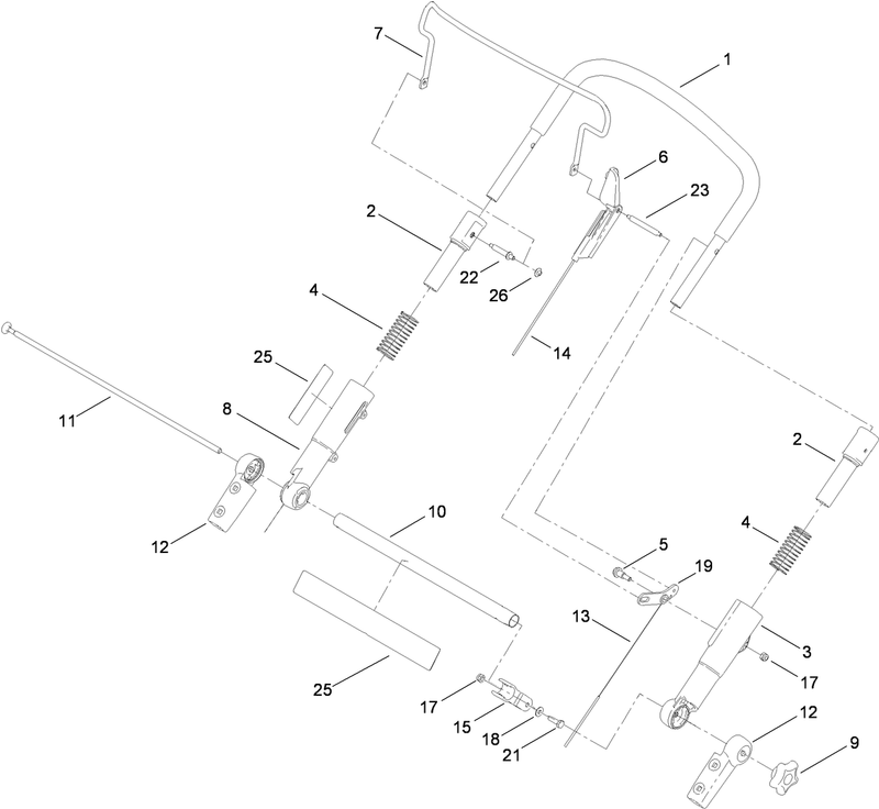 Upper Handle Assembly