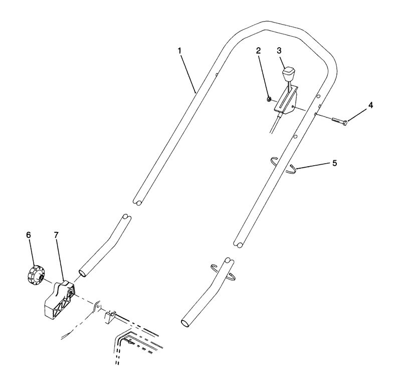 Hp Handle Assembly model No 20900 Only