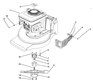 Engine Assembly Model No 20901b