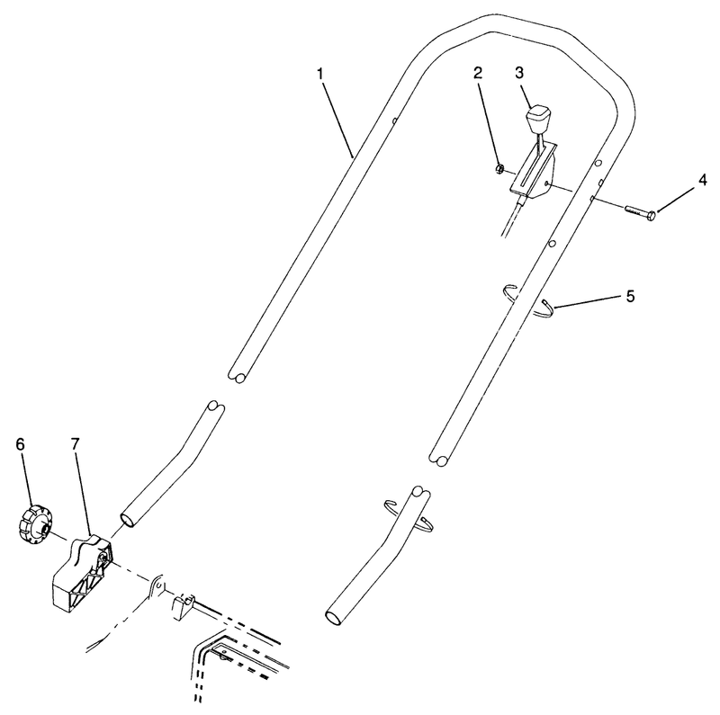 Hp Handle Assembly model No 20900 Only