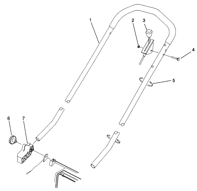 Hp Handle Assembly model No 20901b Only