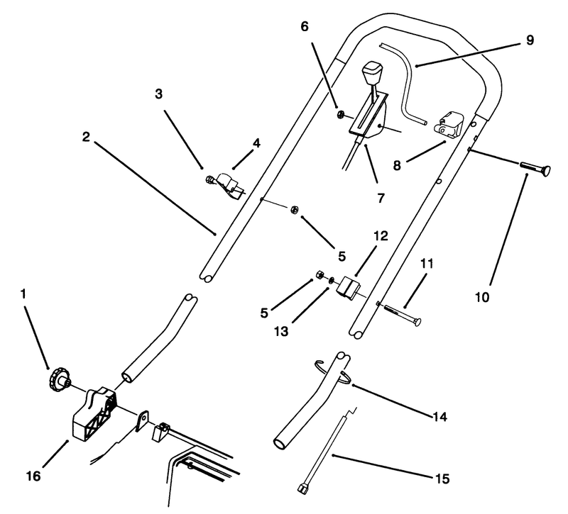 Handle Assembly model No 20904bc Only