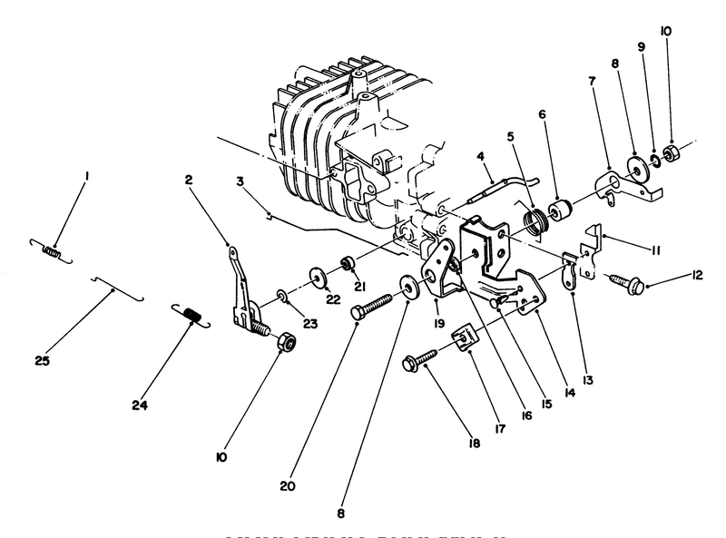 Governor Assembly engine No 47pk9