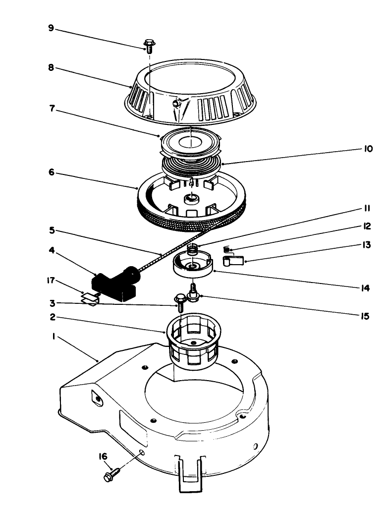 Recoil Assembly model No 47pn2 6