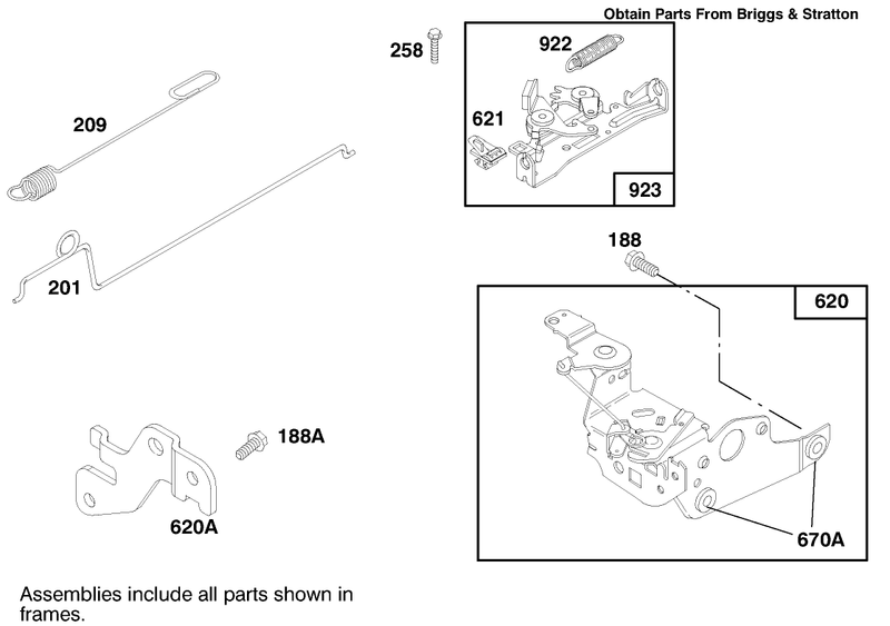 Engine Briggs and Stratton Model 12f802 0667 01