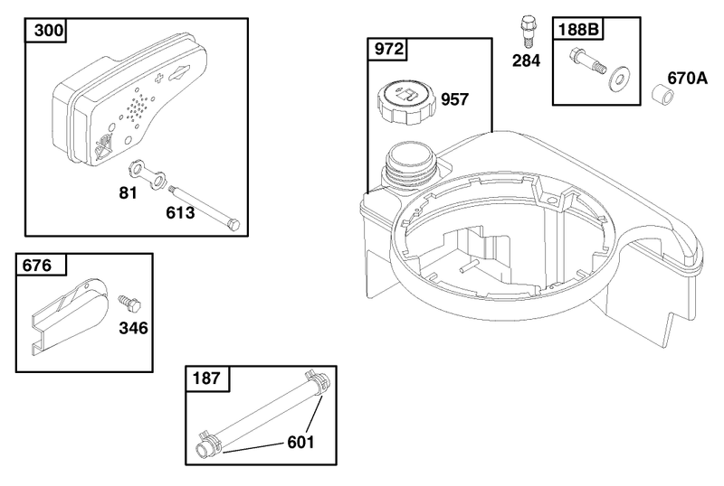 Engine Briggs and Stratton Model 12f802 1767 E1