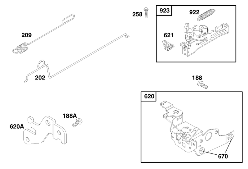Engine Briggs and Stratton Model 12f802 1767 E1