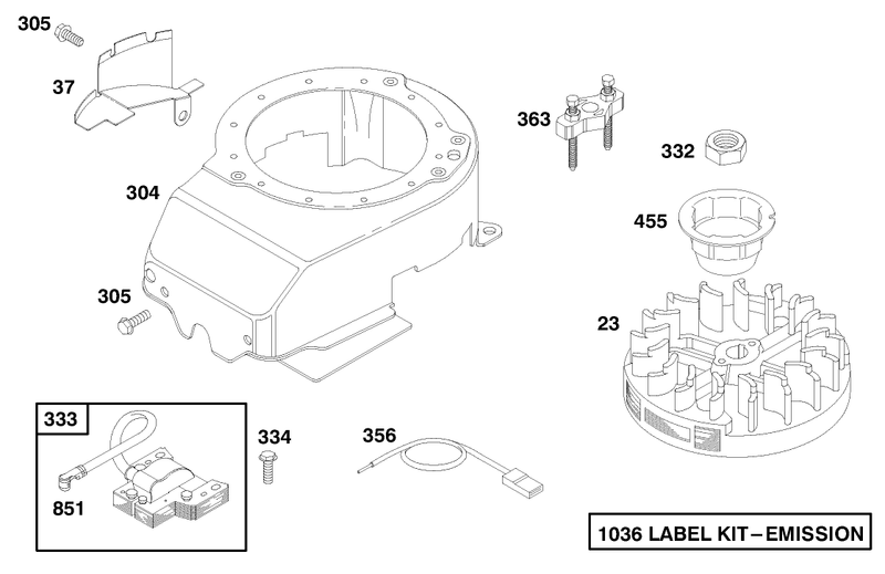 Engine Briggs and Stratton Model 12f802 1767 E1
