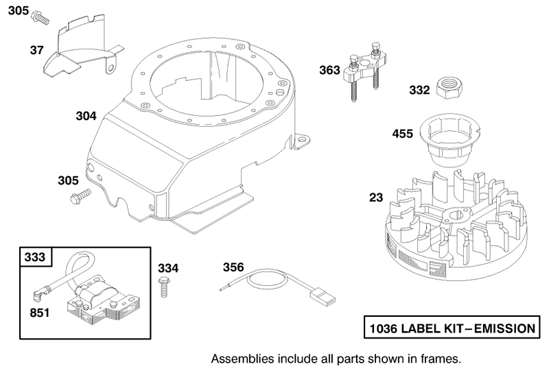 Engine Briggs and Stratton Model 12f802 1787 E1