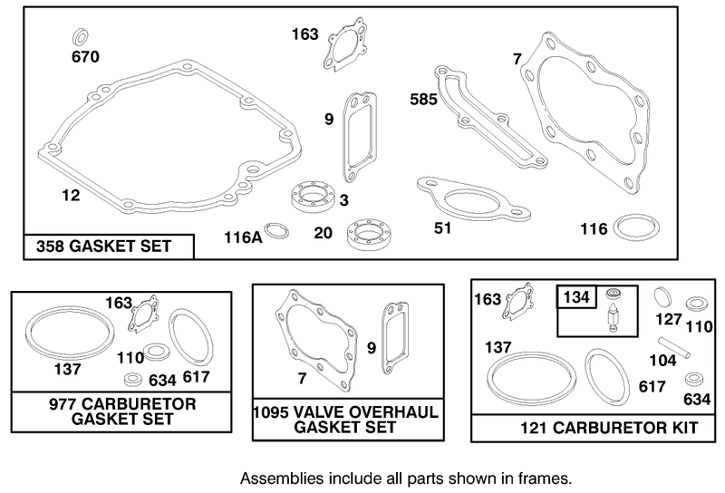 Engine Briggs and Stratton Model 12f802 1787 E1