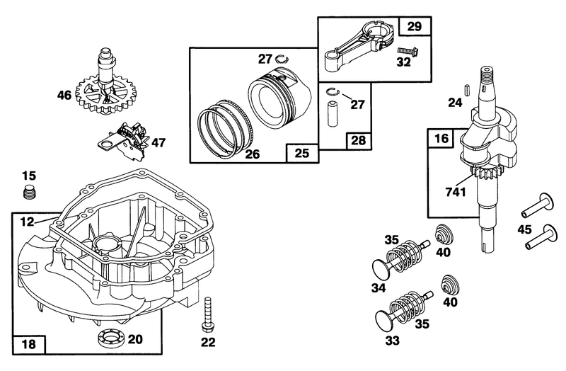 Engine Briggs and Stratton Model 12f802 0667 01