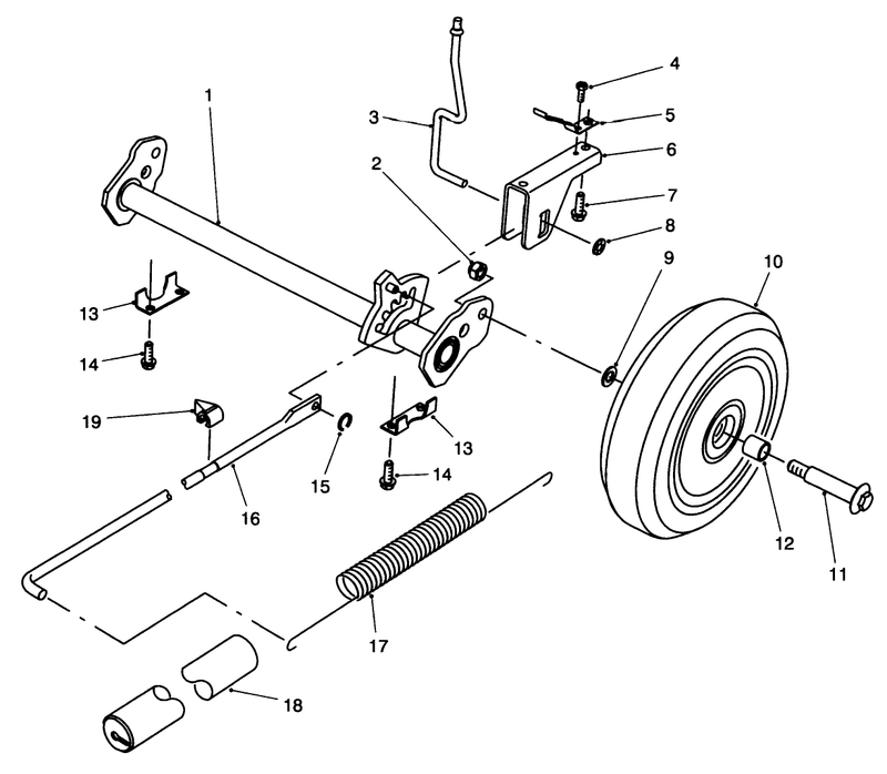 Rear Axle Assembly