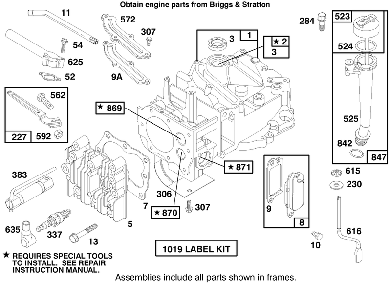 Engine Briggs and Stratton Model 12f802 0667 01