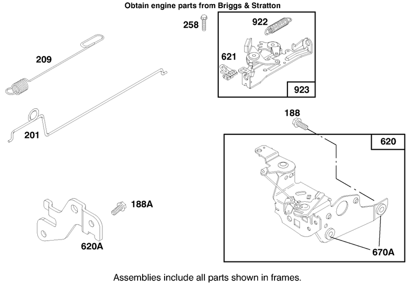 Engine Briggs and Stratton Model 12f802 0667 01