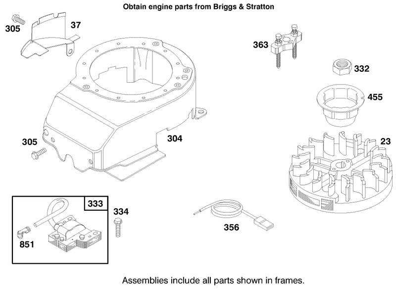Engine Briggs and Stratton Model 12f802 0667 01