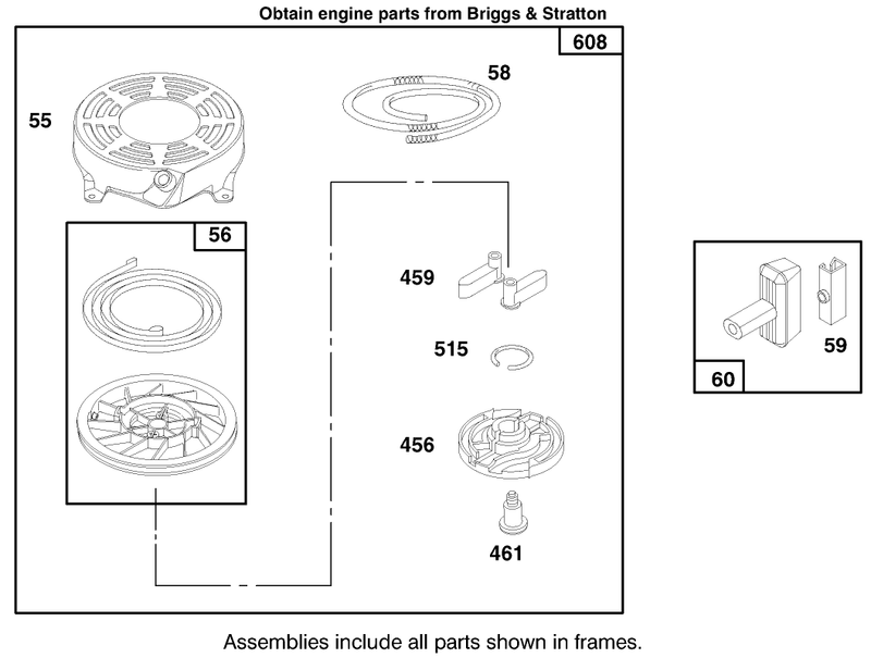 Engine Briggs and Stratton Model 12f802 0667 01