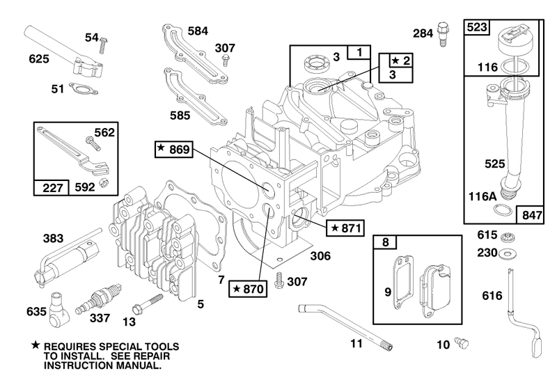 Engine Briggs And Stratton Model 12f802 1767 E1