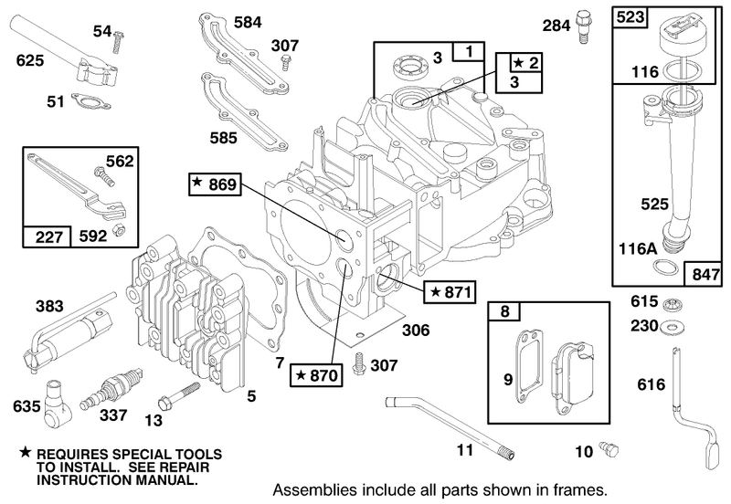 Engine Briggs and Stratton Model 12f802 1767 E1